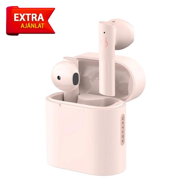 Haylou Moripods True Wireless Earbuds fülhallgató - PINK