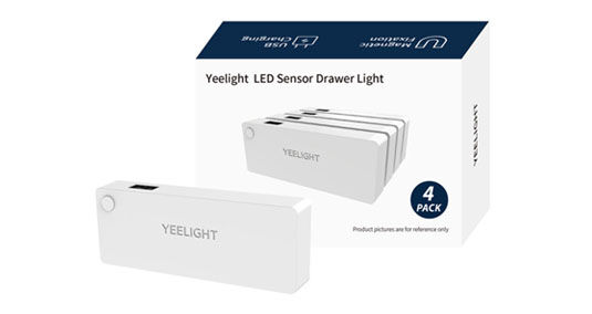 Yeelight LED Sensor Drawer Light (4 pack) fiók világítás