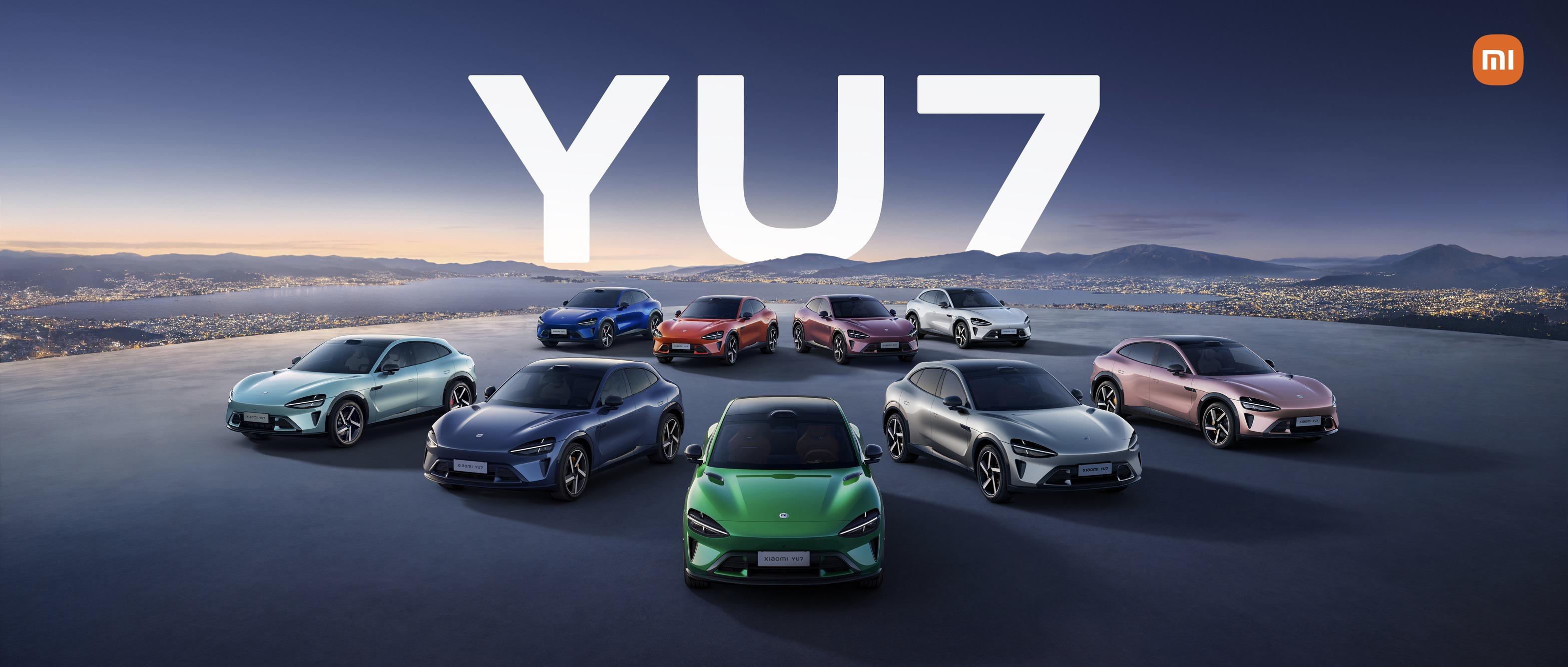 Rengeteg újdonság a Xiaominál - Xiaomi YU7 – első SUV elektromos modell