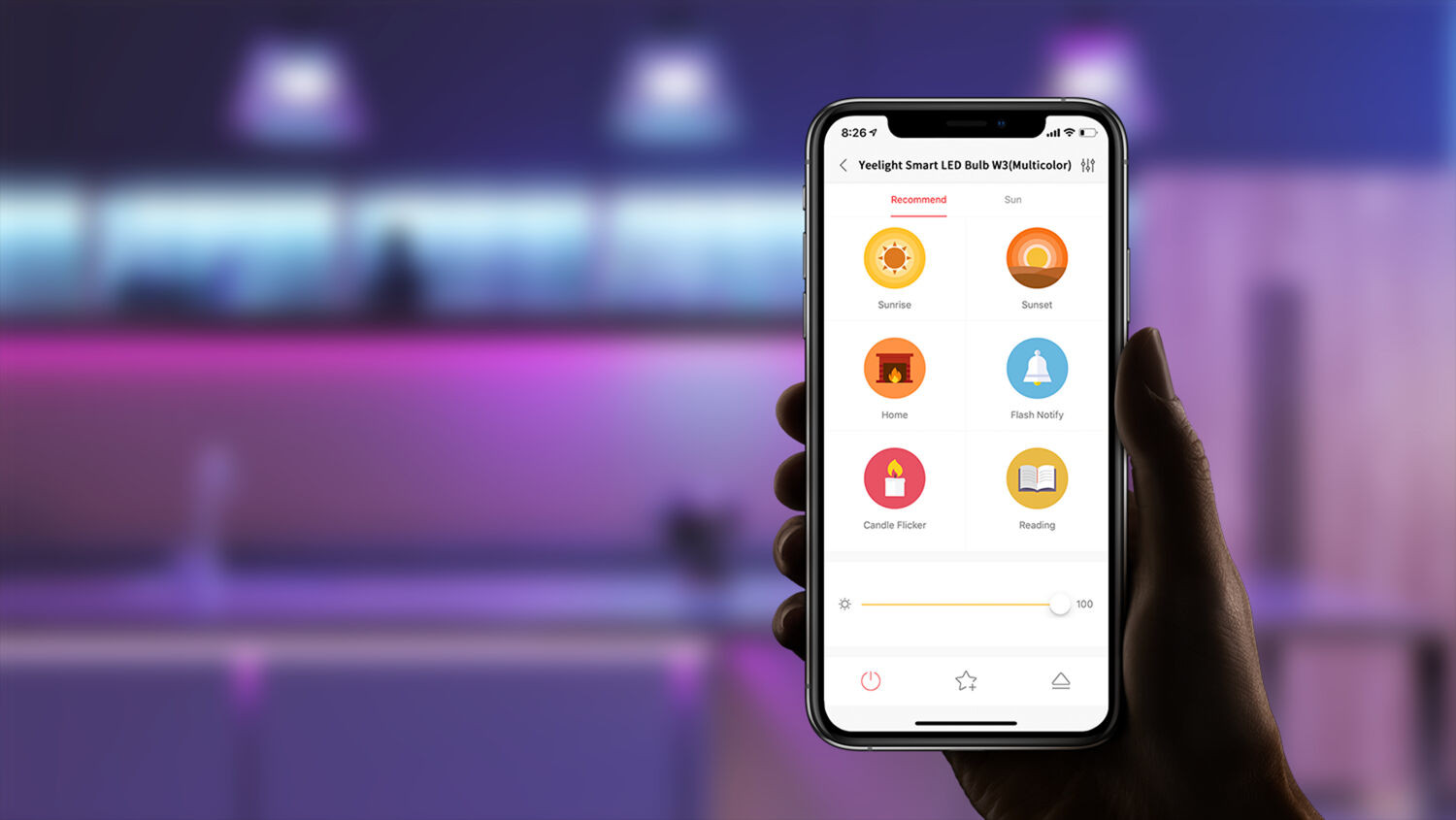 Okos világítás otthon Yeelight