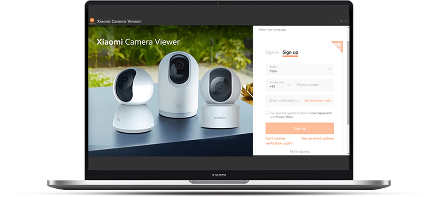 Xiaomi Camera Viewer App