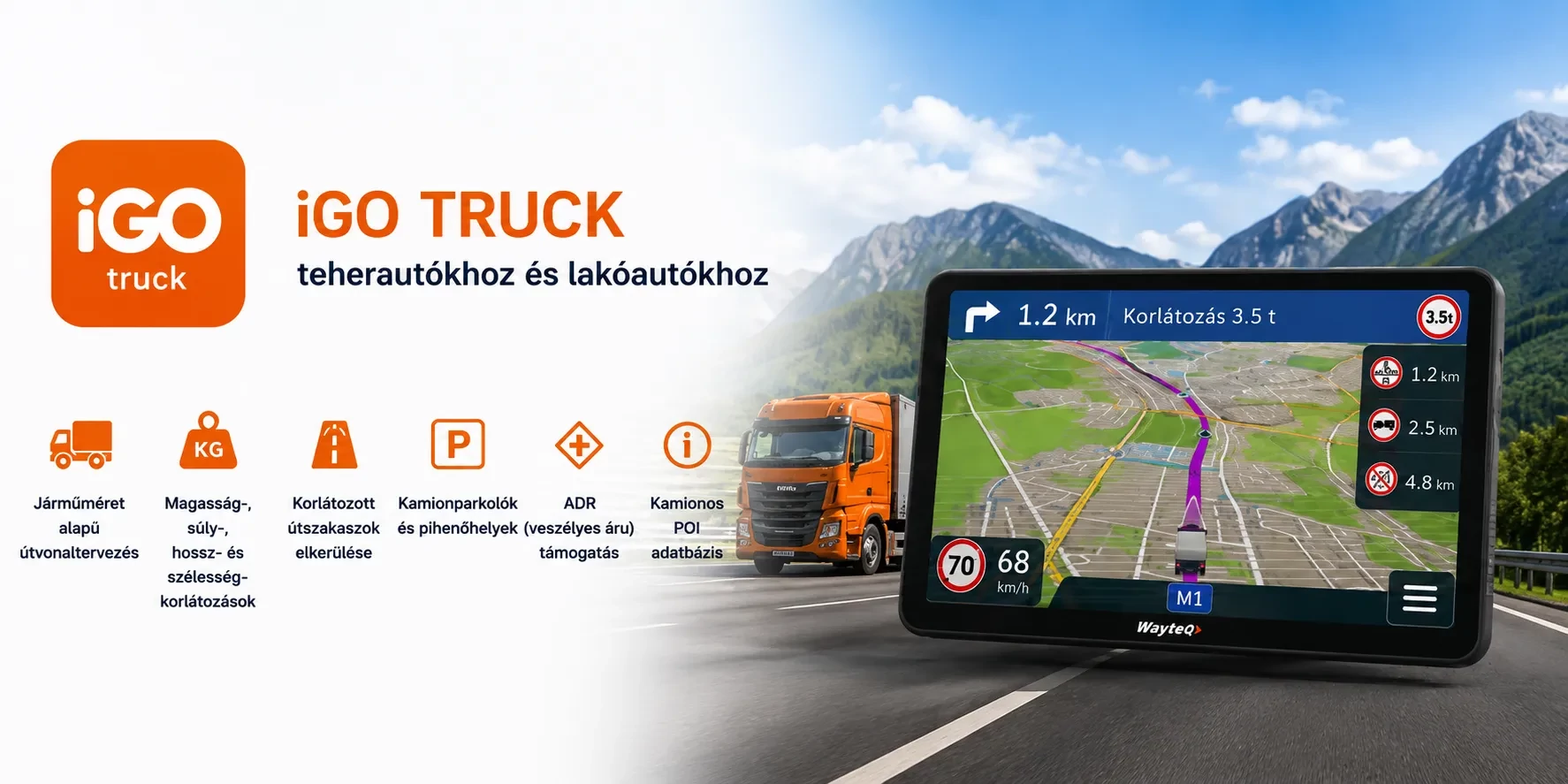 Megérkezett a WayteQ X995 Pro előtelepített iGO navigációval