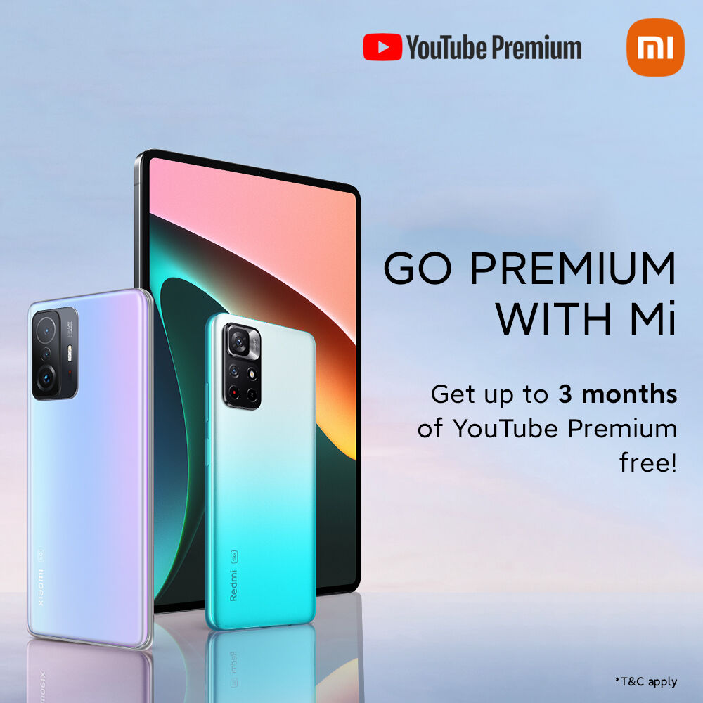 YouTube Premium Xiaomi