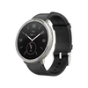 Kép 1/6 - Amazfit Active 2 NFC (Round) okosóra - Black Leather