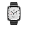 Kép 2/6 - Amazfit Active 2 (Square) Permium NFC okosóra - Black Leather