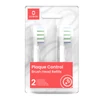 Kép 1/2 - Oclean X / X PRO / Z1 / Flow / AIR / One pót kefefej PLAQUE CONTROL (2 db.) - White