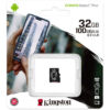 Kép 3/3 - Kingston microSDHC U1 Canvas Select Plus 32GB memóriakártya