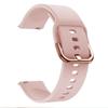Kép 2/4 - Szilikon óraszíj 22mm univerzális, bújtatós - Pink