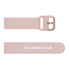 Kép 1/4 - Szilikon óraszíj 22mm univerzális, bújtatós - Pink