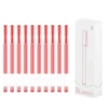 Kép 1/5 - Xiaomi High-capacity Gel Pen (10-Pack) (Red) zselés toll 10-es csomag 0.5mm piros tinta