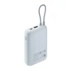 Kép 4/4 - Xiaomi Power Bank 10000mAh (Integrated Cable) - Ice Blue