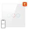 Kép 1/3 - Érintőkapcsoló WiFi Avatto TS02-EU-W3 Triple TUYA (fehér)