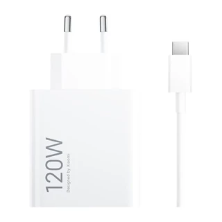 Xiaomi 120W HyperCharge Combo (Type-A) EU hálózati töltő + kábel