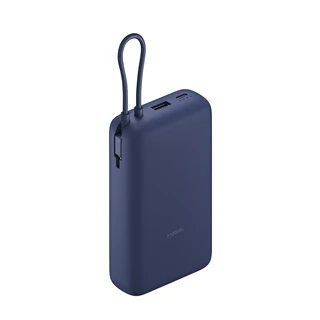 Xiaomi 33W Power Bank 20000mAh (Integrated Cable) - Ice Blue