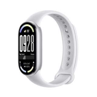 Xiaomi Smart Band 10 aktivitásmérő - Glacier Silver