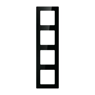 Négyszeres keret aljzat Avatto N-TS10-Frame-B4 (fekete)