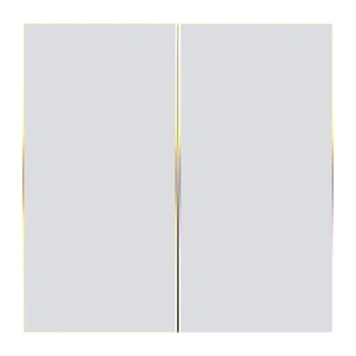 Érintéses ZigBee fénykapcsoló Avatto TS60-EU-W4 Quad TUYA (fehér).