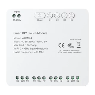 DIY Avatto WSMD-4 250V intelligens kapcsolómodul