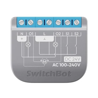 SwitchBot Relay Switch 2PM intelligens kétcsatornás kapcsoló