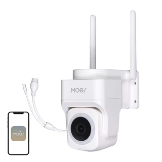MOES WCM-B66 3 MP-es kültéri Wi-Fi IP-kamera