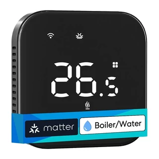 MEROSS MTS215BMA-B(EU) intelligens Wi-Fi termosztát (fekete)