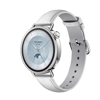 Xiaomi Watch S4 41mm Leather Strap(White) / BHR07VUGL