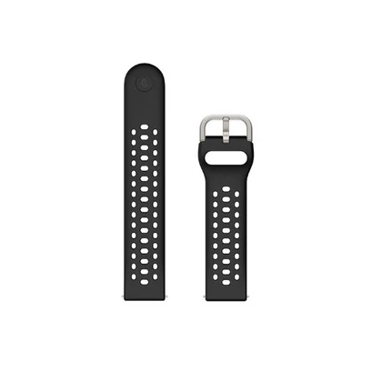 Amazfit eredeti szilikon sport óraszíj univerzális, 20mm - Black