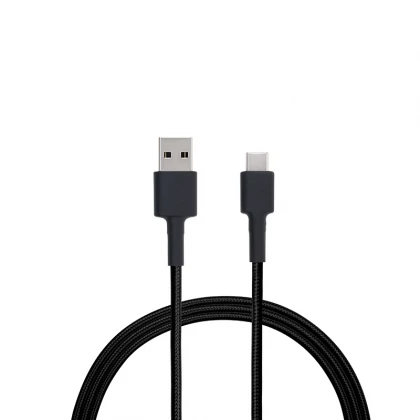 Xiaomi Mi Braided USB Type-C kábel 100cm - Fekete