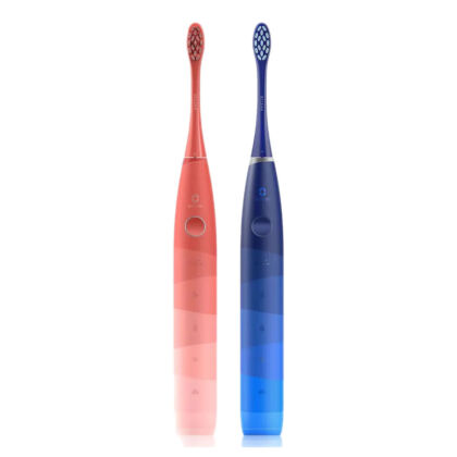 Oclean Find Duo Set szónikus elektromos fogkefe 2 db-os szett - Red&amp;Blue