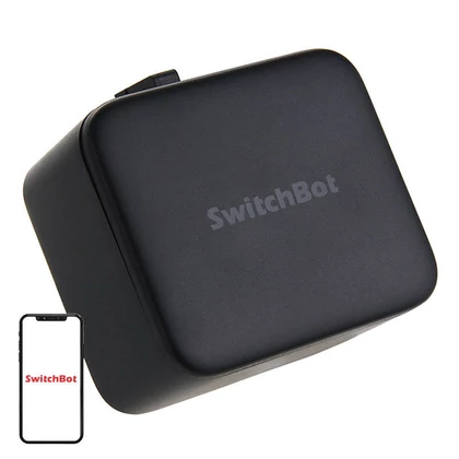 SwitchBot vezeték nélküli távkapcsoló -S1 (fekete)