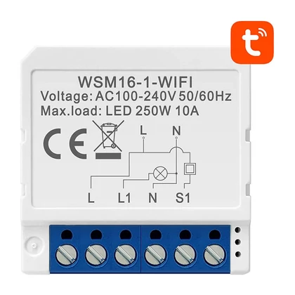 Avatto WSM16-W1 TUYA intelligens Wi-Fi fali kapcsoló