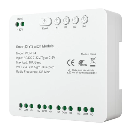 DIY Avatto WSMD-4 32V-os intelligens kapcsolómodul