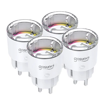 Gosund EP2-Z ZigBee intelligens aljzat (négyes csomag) 10A