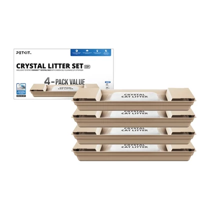 PetKit Purobot Crystal Duo (Crystal Litter Set C01) alomtálca-kiegészítő készlet.