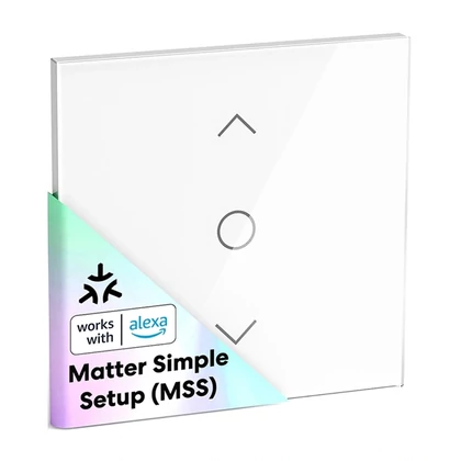 Meross MRS100MA(EU) intelligens WiFi-vezérlésű redőnykapcsoló (Matter)
