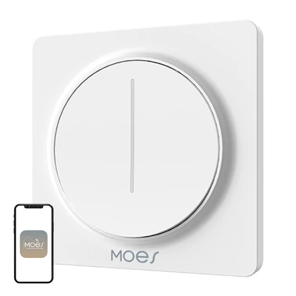 MOES ZS-SY-EUD-WH ZigBee fényerőszabályzó (fehér)