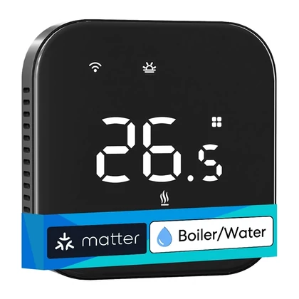 MEROSS MTS215BMA-B(EU) intelligens Wi-Fi termosztát (fekete)