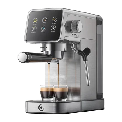 AMZCHEF CE-AZ-EM1507-SV dugattyús eszpresszógép