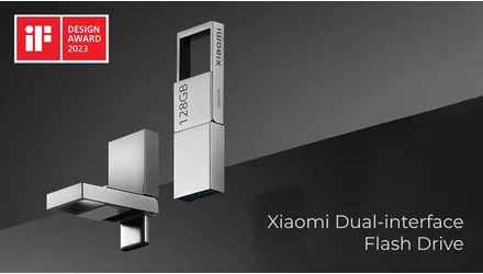 IF dizájn díjat nyert a Xiaomi Dual-interface Flash Drive