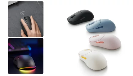 Vezetékes vagy vezeték nélküli? A Xiaomi új egerei minden igényt kielégítenek.