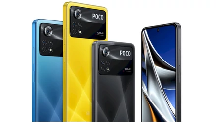 120 Hz-es AMOLED kijelzővel debütált a Poco X4 Pro 5G