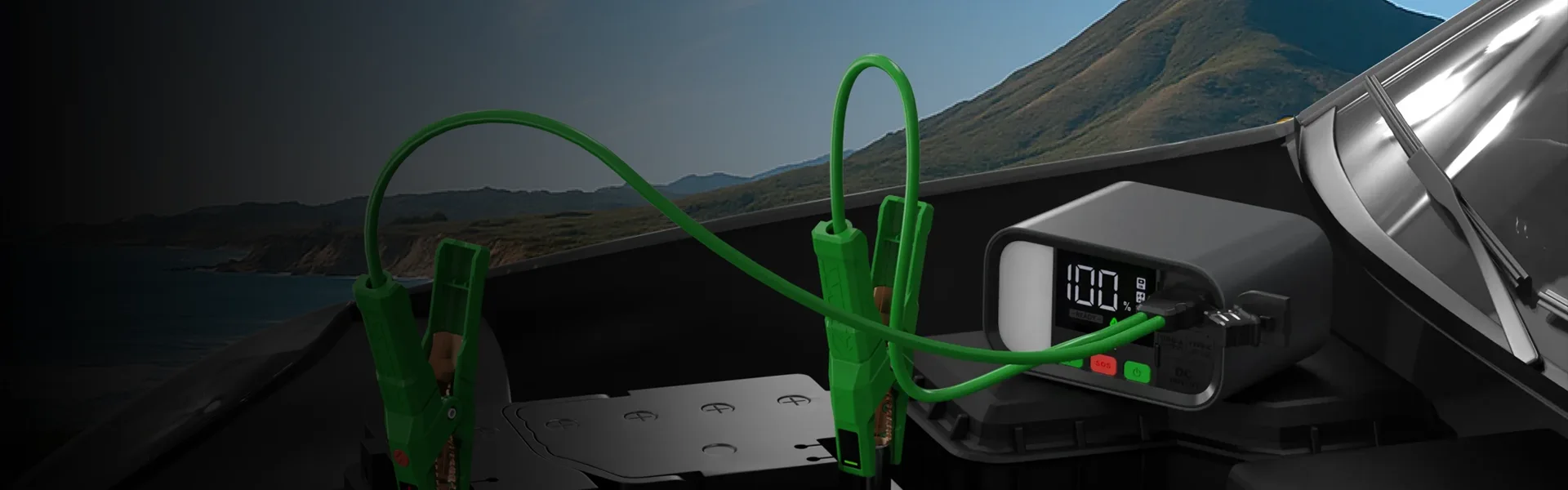 CAROSS USA T19 SC PLUS Jump Starter hordozható indítássegítő (autó indító) + powerbank