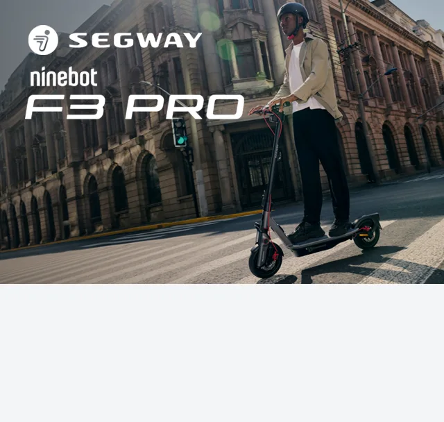 Ninebot powered by Segway eKickScooter F3 Pro E