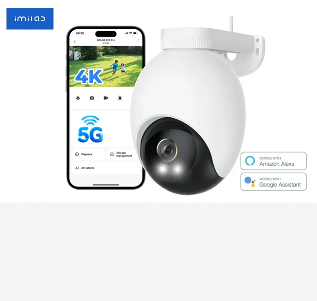 Imilab EC6 Pro 4K kültéri <br> biztonsági kamera
